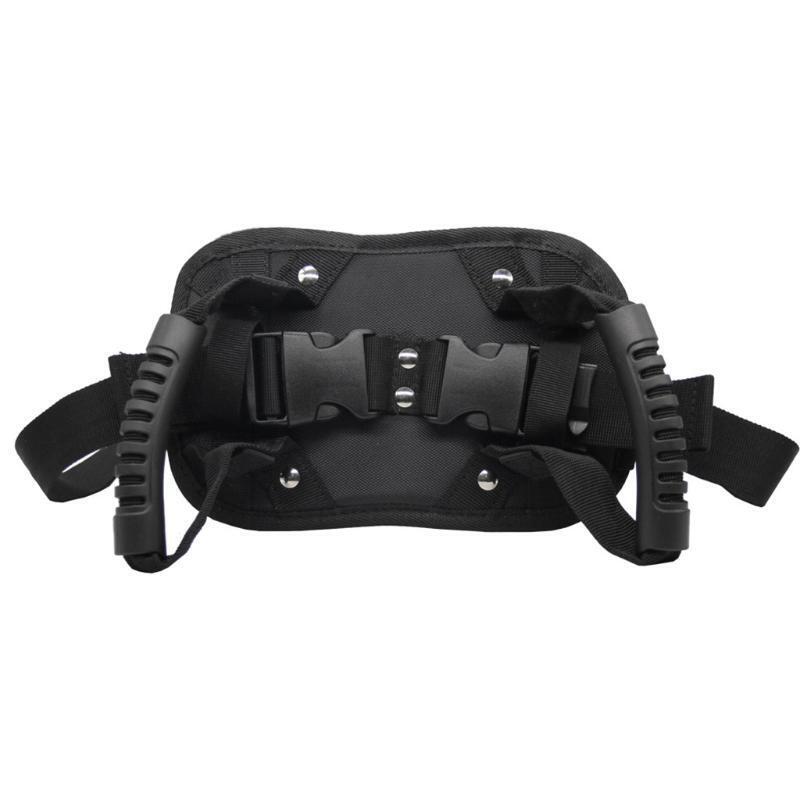 Motorcycle Scooter Rear Seat Passenger Safety Belt Grab Grip Handle Non-slip