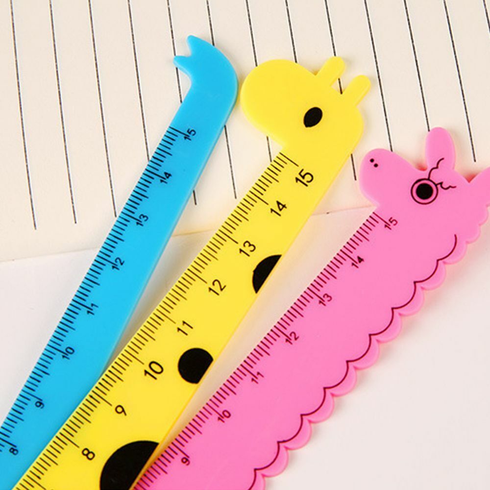 Stationery Cute Children Drafting Supplies School Supplies Giraffe Series Ruler