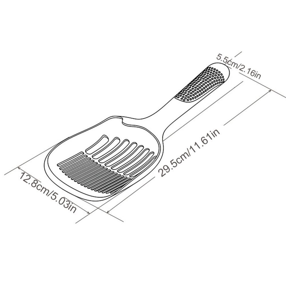Products Plastic Dog Food Spoons Pet Supplies Cleanning Tool Cat Litter Shovel