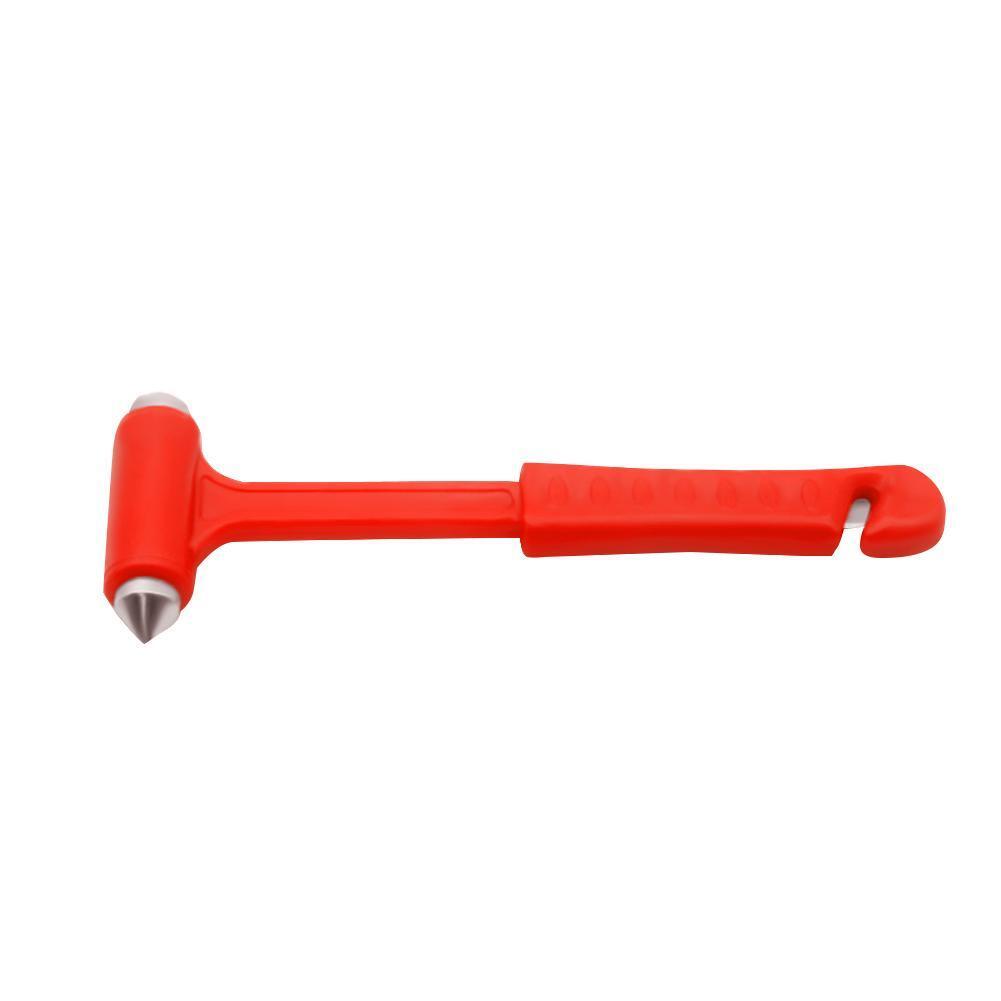 2 in 1 Mini Car Safety Hammer Life Saving Emergency Hammer Seat Belt Cutter