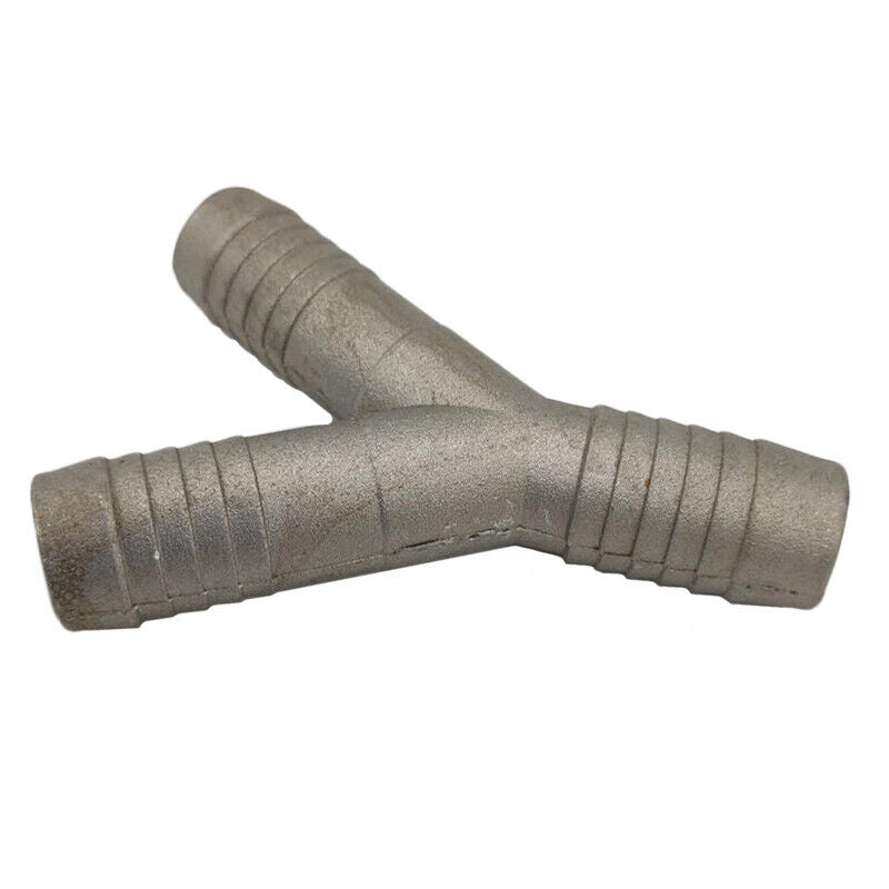 2pcs 3/4" inch 19mm Y 3-Way Heater Hose Connector Pipe Coolant Fitting Adapter
