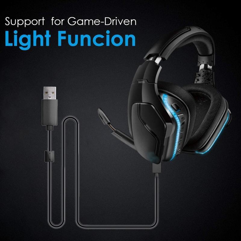 USB Charging Cable Headphone Cable Wire For Logitech G533 G633 G933 Headphone