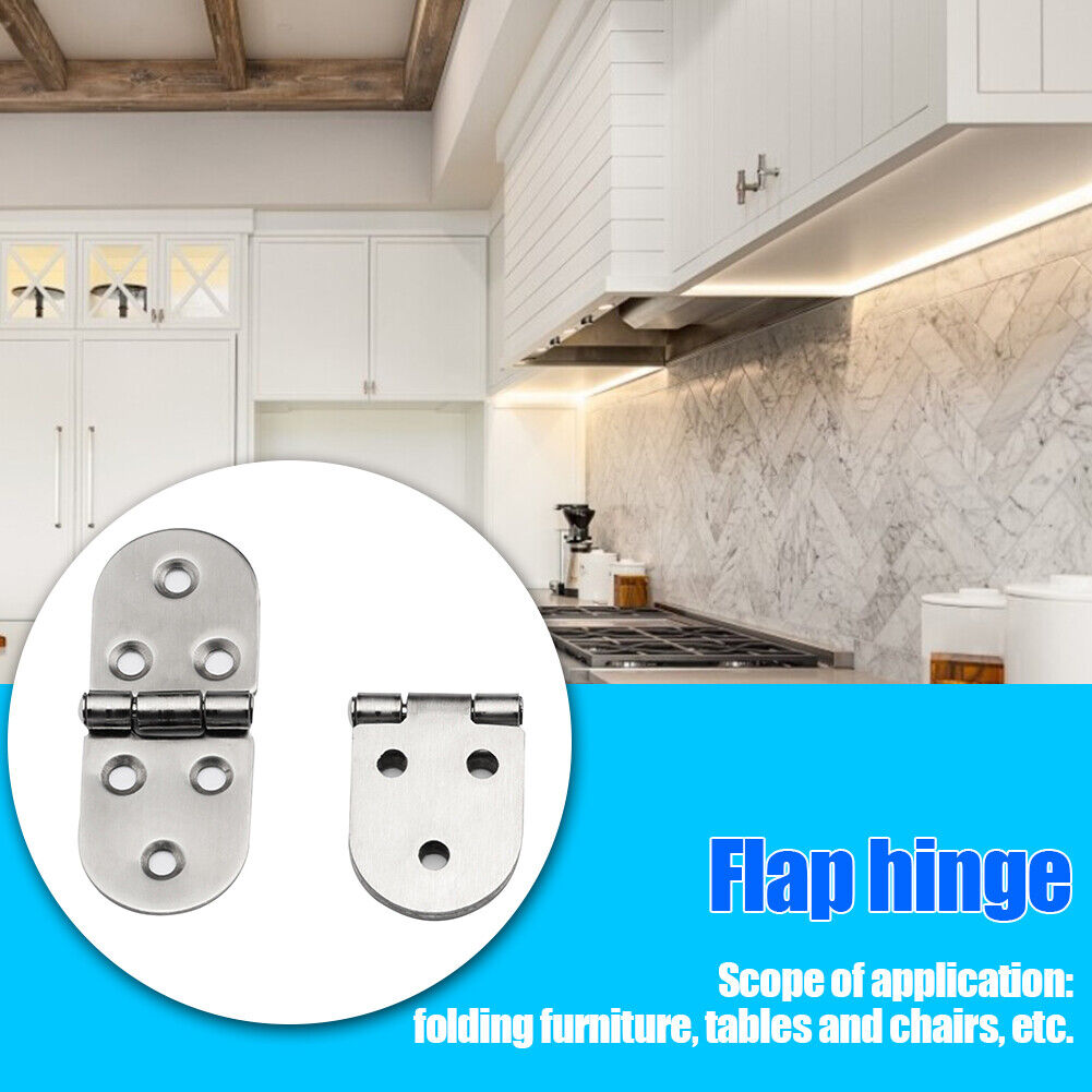 Stainless Steel Flip Hinge Cabinet Chassis Folding Bending Hinge Hardware