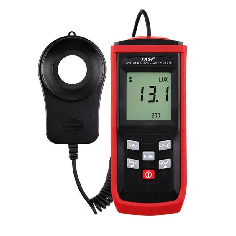 TA8131 Digital Light Meter 100000Lux Lux/FC LCD Luxmeter Luminometer Photometer
