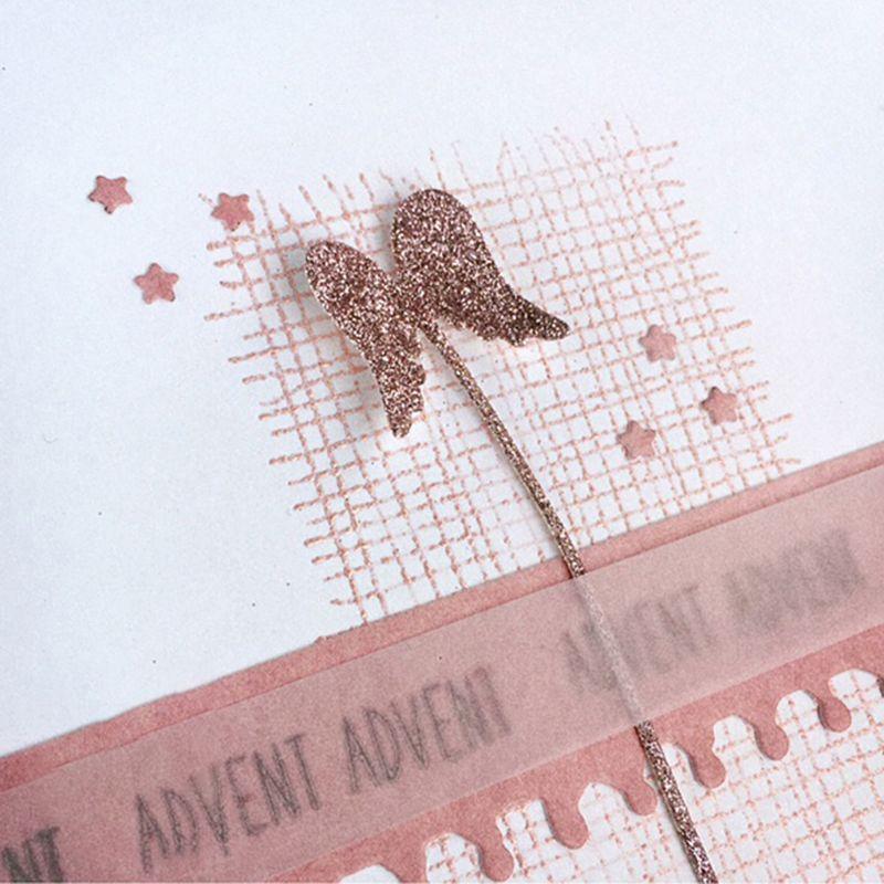 Christmas Snowman Tree Wings Cutting Dies Metal Stencil Template Mold Supplies