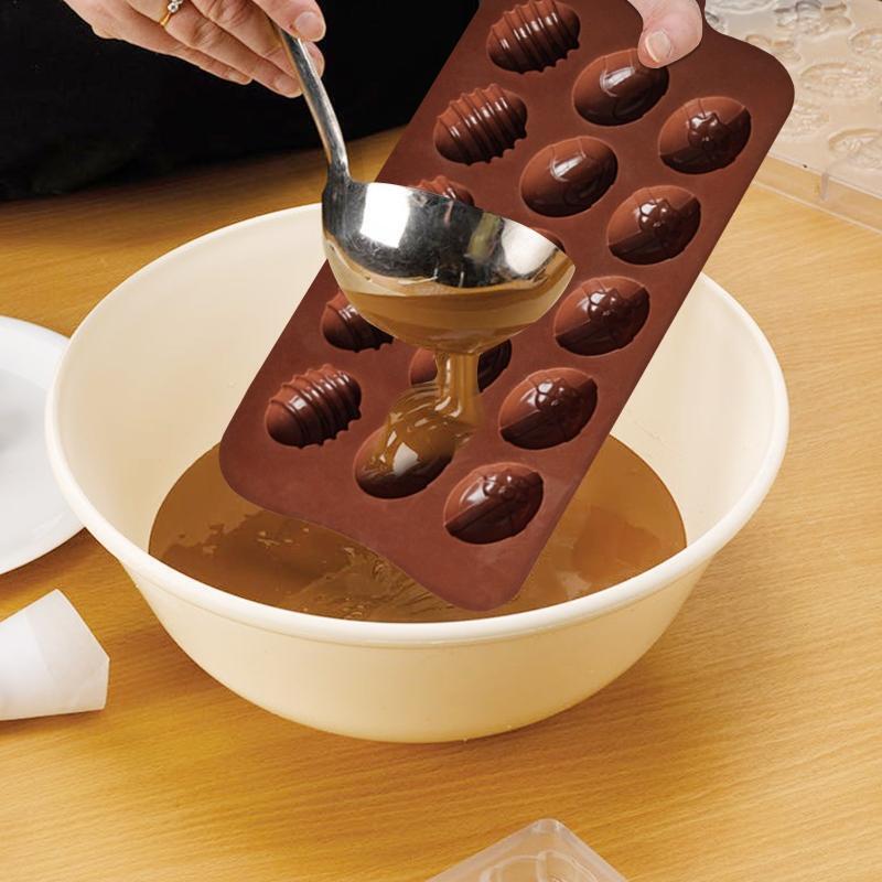 Baking Mold Easter Theme Cake Chocolate Supplies Egg Silicone Molds Flexible