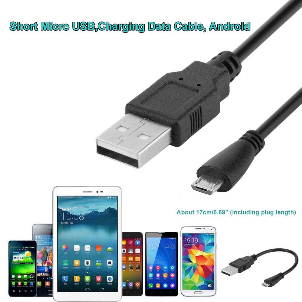 50cm Short Micro USB 1A Charging Data Cable Cord for Android Phone Tablet
