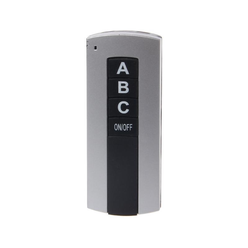 220V 3-way Wireless Panel Switch Smart Light Receiver Remote Light Switch