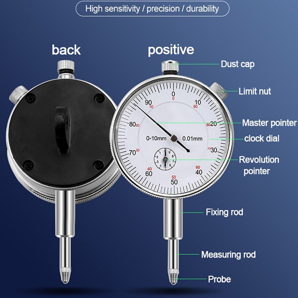 Instrument Dial Gauge Dial Indicators Measurement Tools Precision Indicator