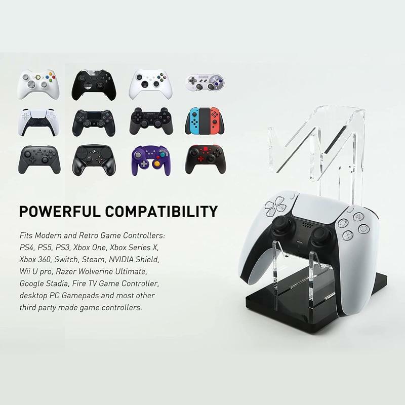 Universal Dual Controller Holder for PS4 PS5 Xbox ONE Switch Controller Stand