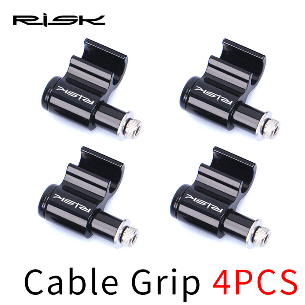 4pcs RISK MTB Bike Oil Tube Fixed Conversion Seat Disc Brake Cable Guide
