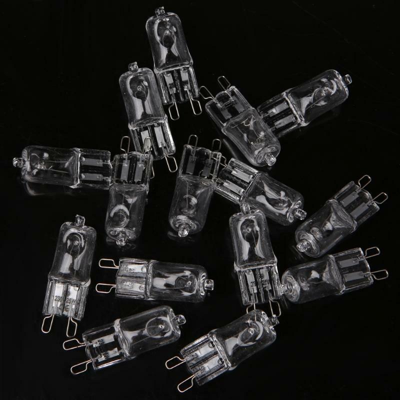G9 Halogen Bulb Light Transparent Lamp 25W 230V 2800K Warm White Super Bright
