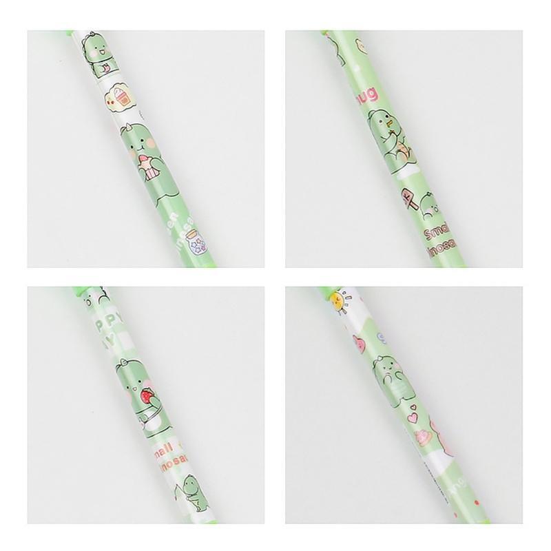 Novelty Gel Pen with Spinning-Top Needel Nib Refillable Writing Pen for Students