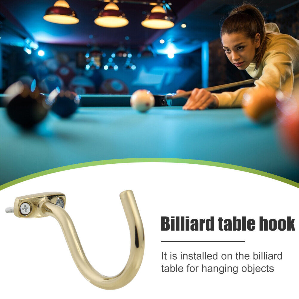 Billiard Hanging Iron Hook for Pool Table Rack Holder Snooker Accessories