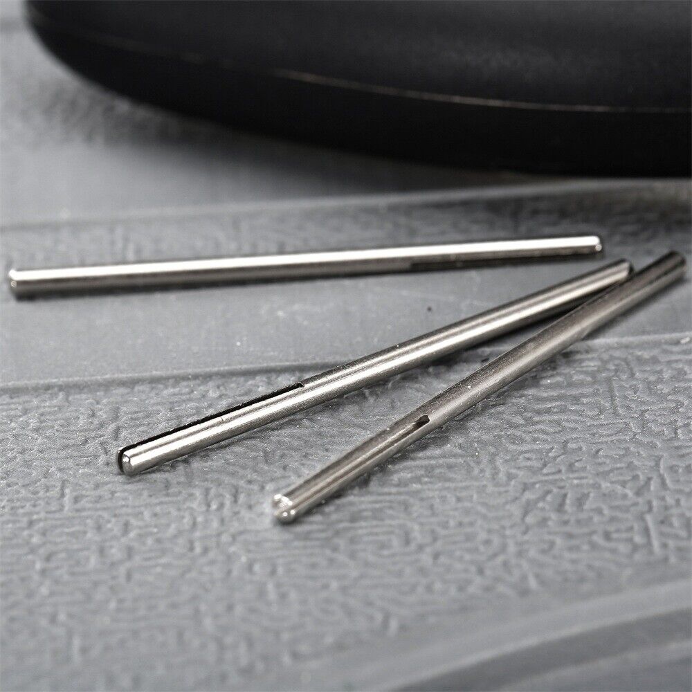 2.35mm Shank Sandpaper Abrasive Straight Split Mandrels Clip Rotary Tool 10pcs
