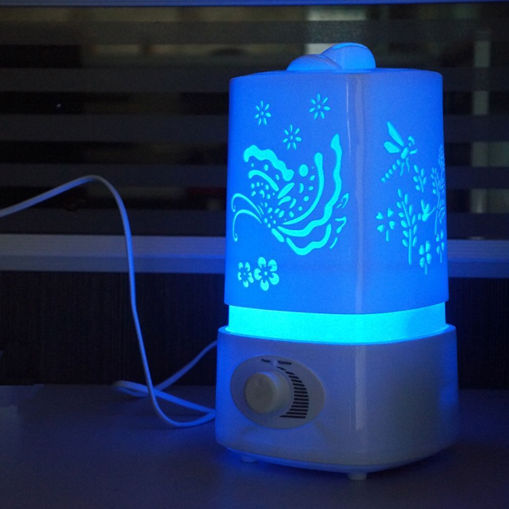 Light Mute Essential Oil Humidificador Mist Maker Aroma Diffuser Air Humidifier