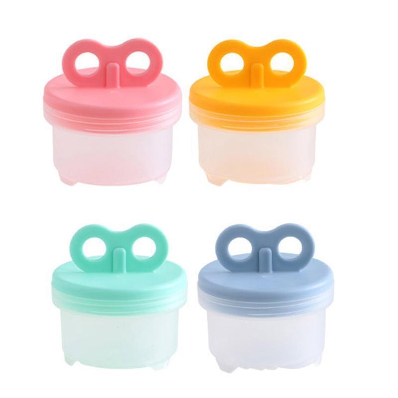 5 Pieces Baby Food Storage Container DIY Cute DIY Mould Gadgets Tool Easy to Use