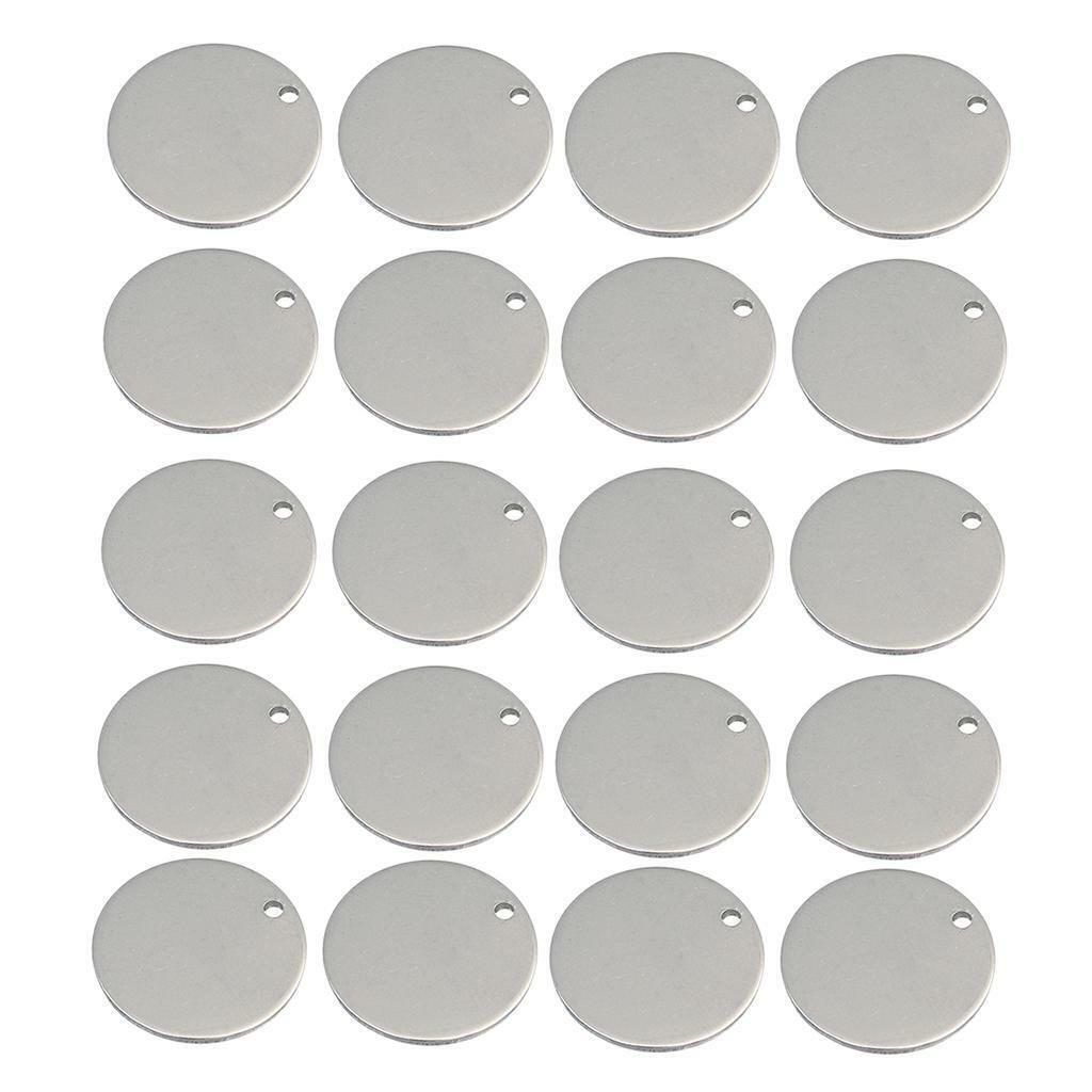 90x Stamping Tag Blank Charms  Bronze Pendants Tags Jewelry Tags Making