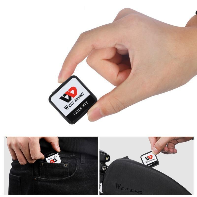 Bicycle Tire Patch Pad Glue-free Bicycle Tire Repair Tool Cycling Inner Tube