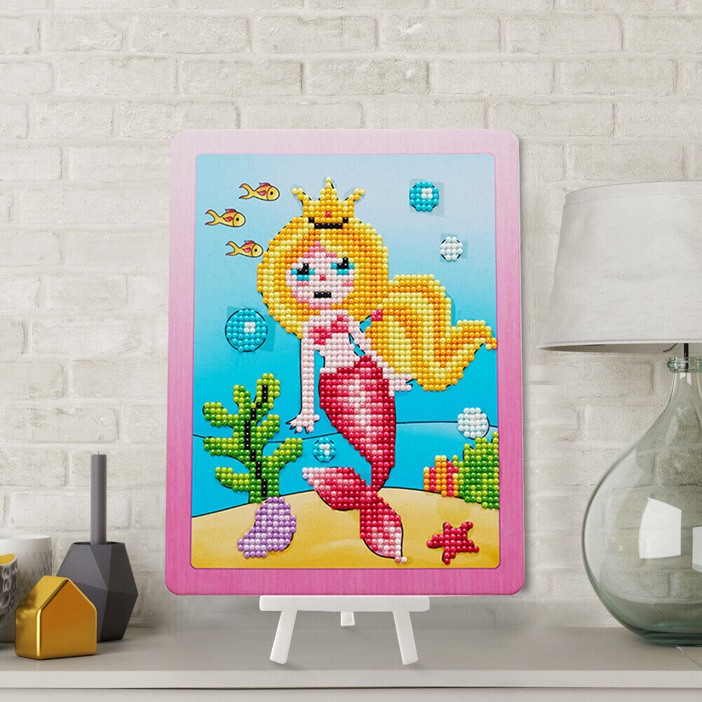 DIY Partial Round Drill Diamond Painting Cartoon Cardboard Drawing (SM014)