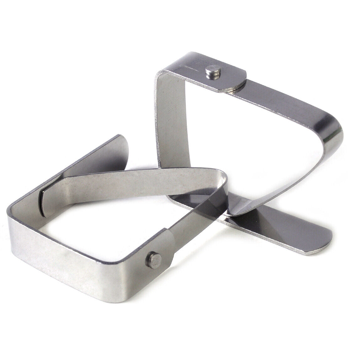 12x Stainless Tablecloth Clamp Table Cloth Cover Clip Holder Camping Party Li