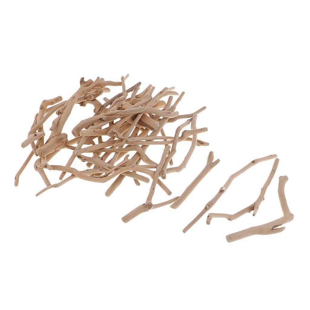 250gx3 Rustic Driftwood Branches Smooth Wooden Sticks Handcrafts Branch