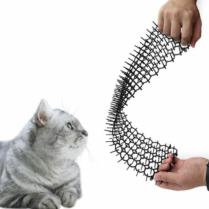 49*13cm Garden Anti-cat Pricking Mat Cat Deterrent Spike Pad Animal Scarer Tool