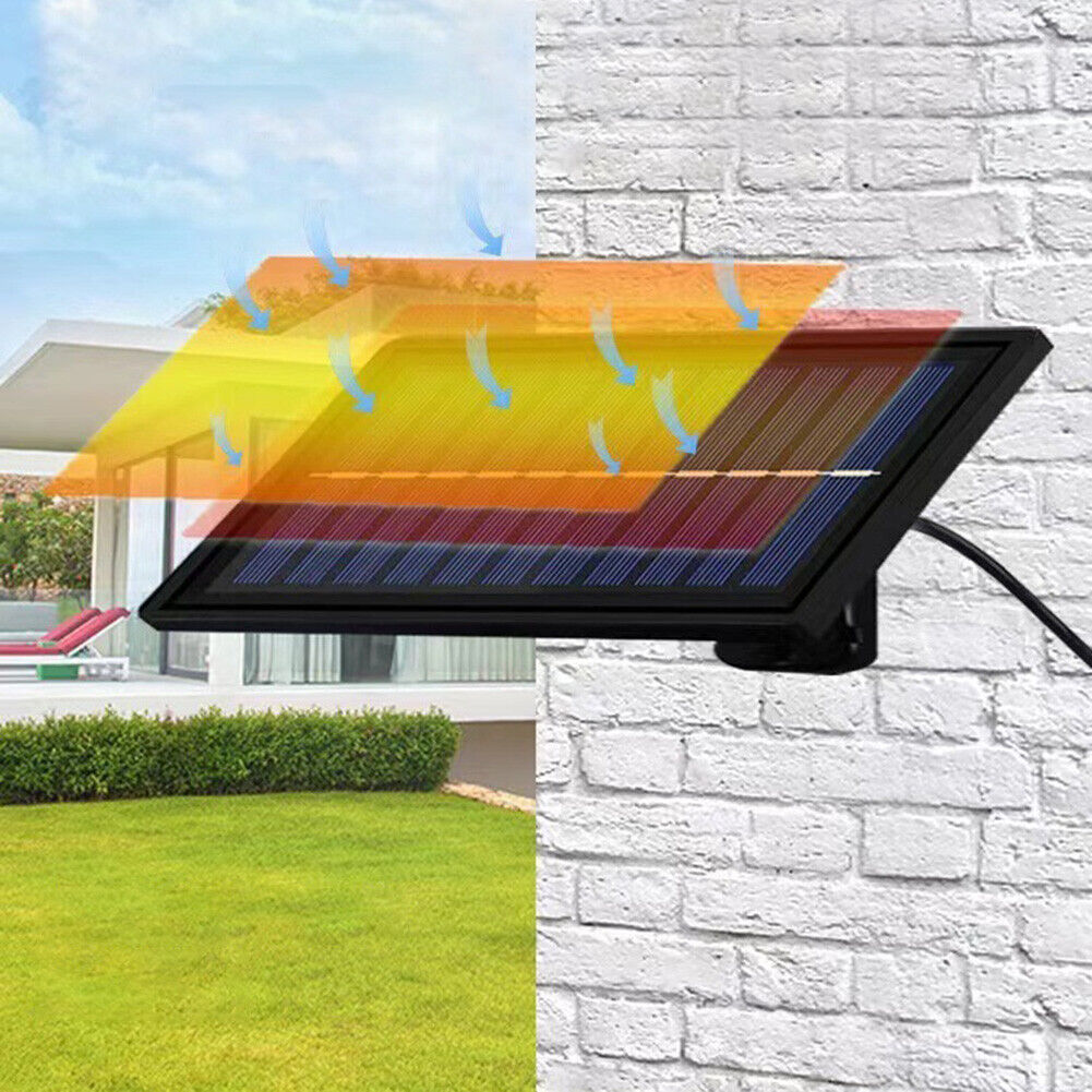 Solar LED Pendant Lights Outdoor Garden Wall Chandelier (Single Head White)