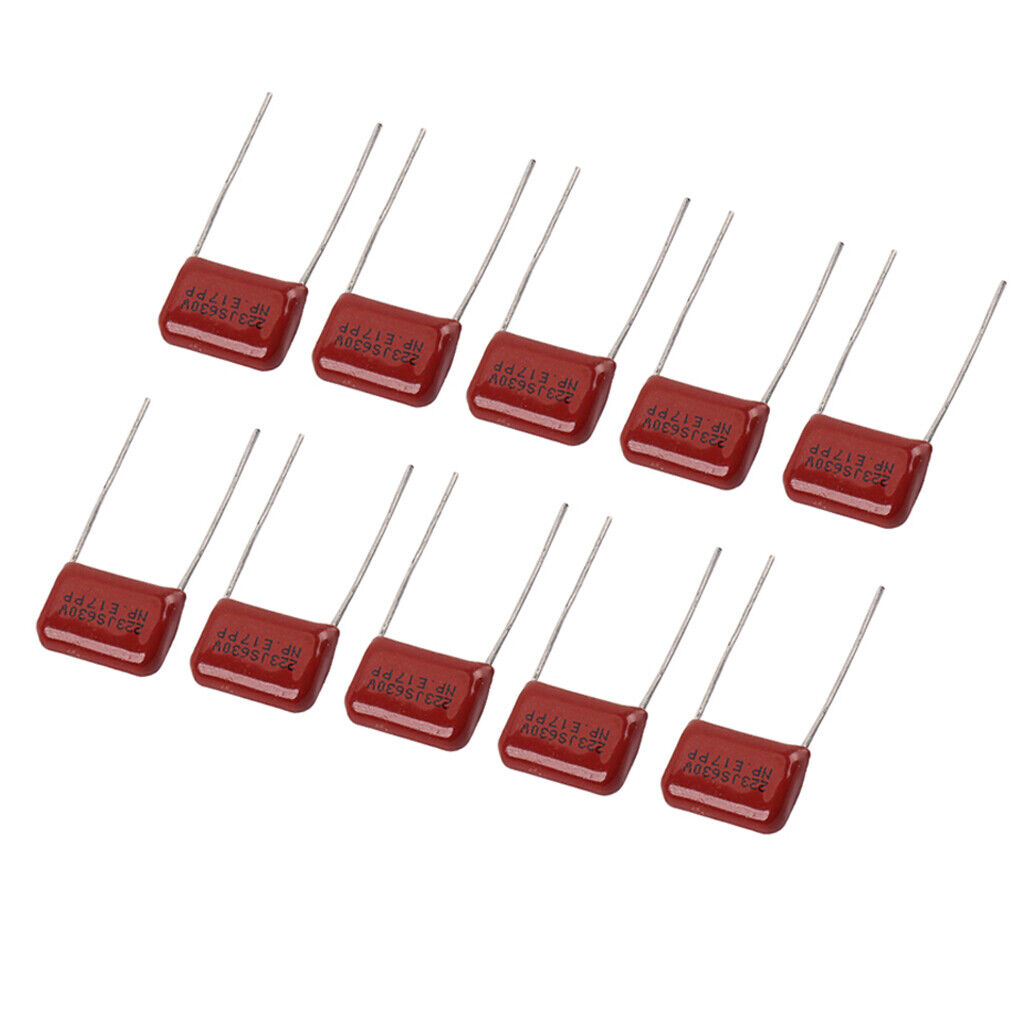 10 Pieces  & Copper 223J S630V Capacitors for Electric Guitar Bass