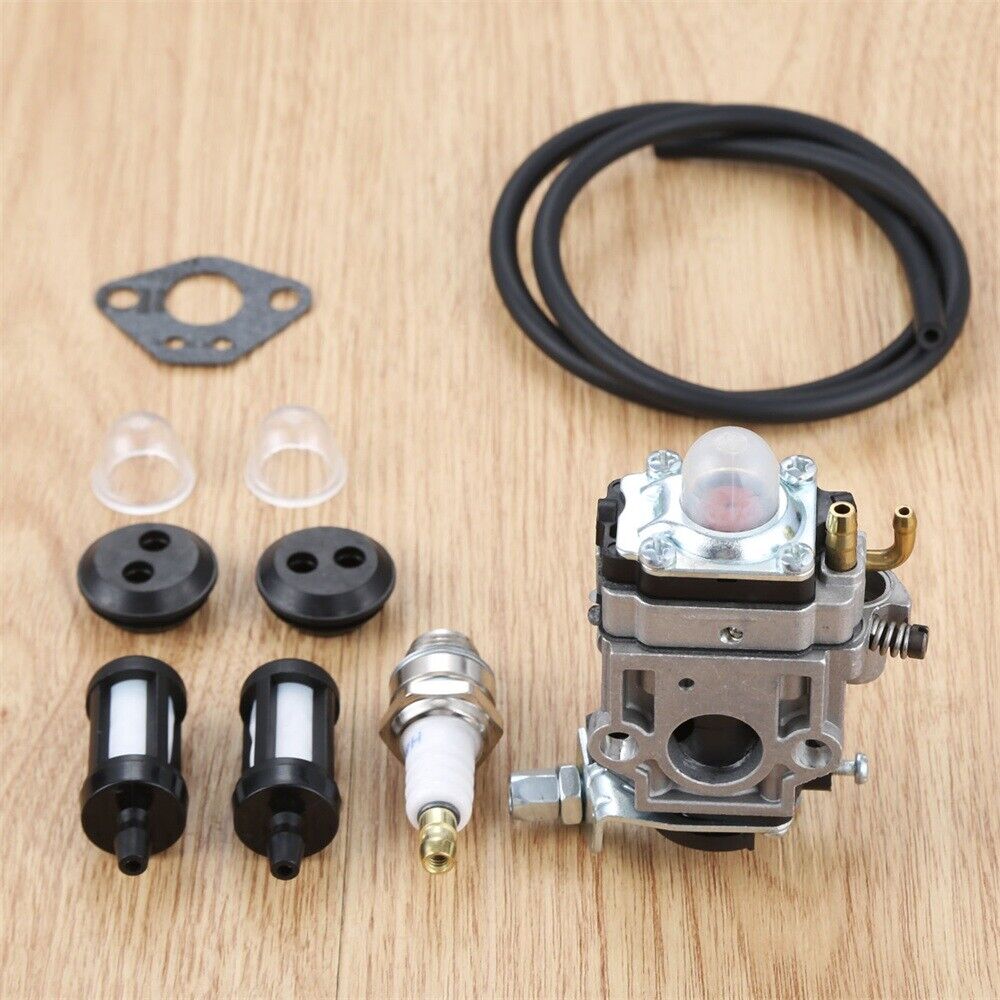 Carburetor w Repower Tune Up Kit for Earthquake MC43 MC43E MC43CE MC43ECE Tiller