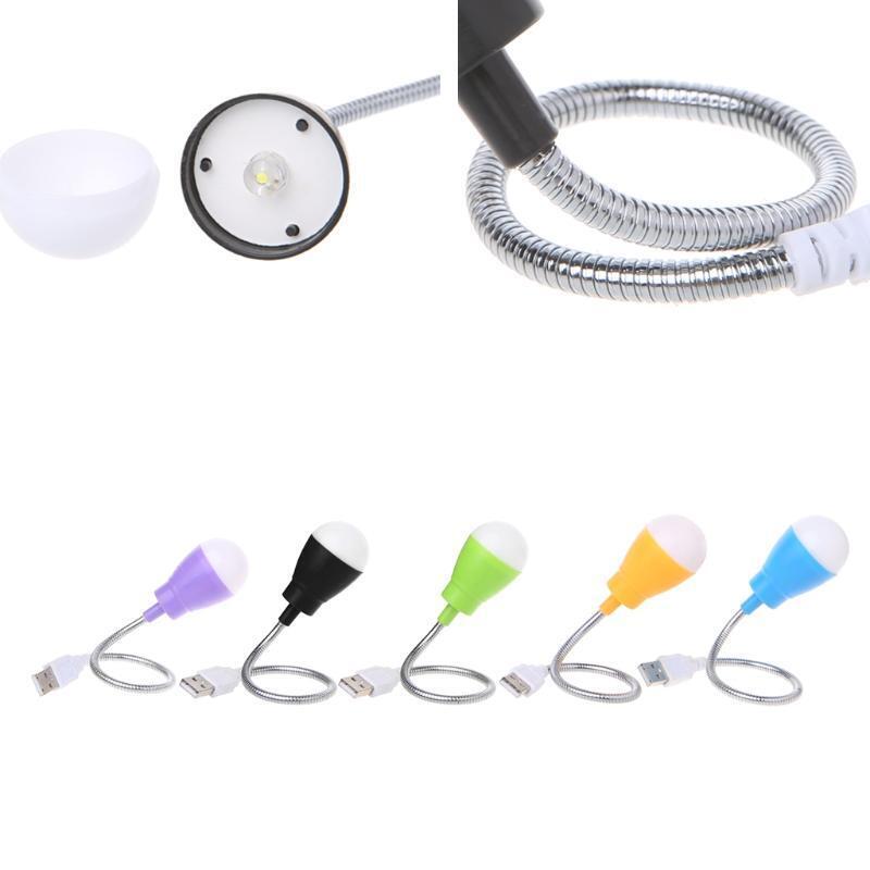 Protable Mini USB LED Light 360 Degree Flexible Night  Lamp for Laptop Camping