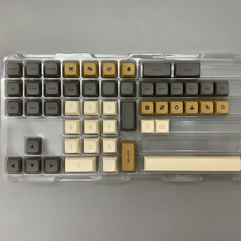 125Keys/Set Dye Sublimation Keycap XDA Profile Mechanical Keyboard PBT Keycap