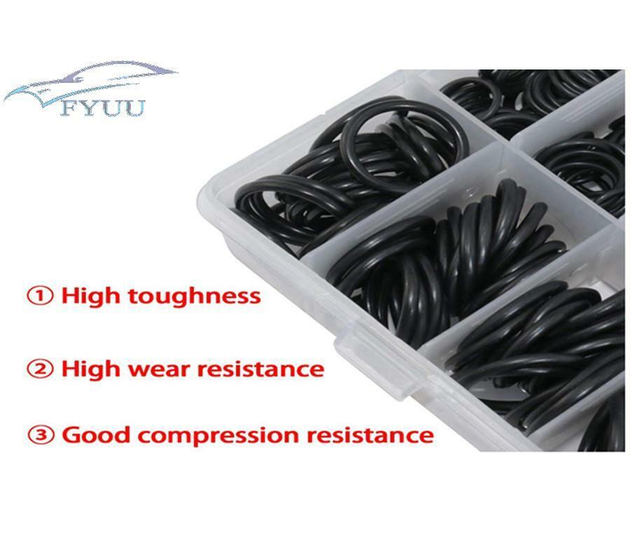 800x Universal Car Rubber O-Ring Assortment Set Gasket Automotive Seal Kit