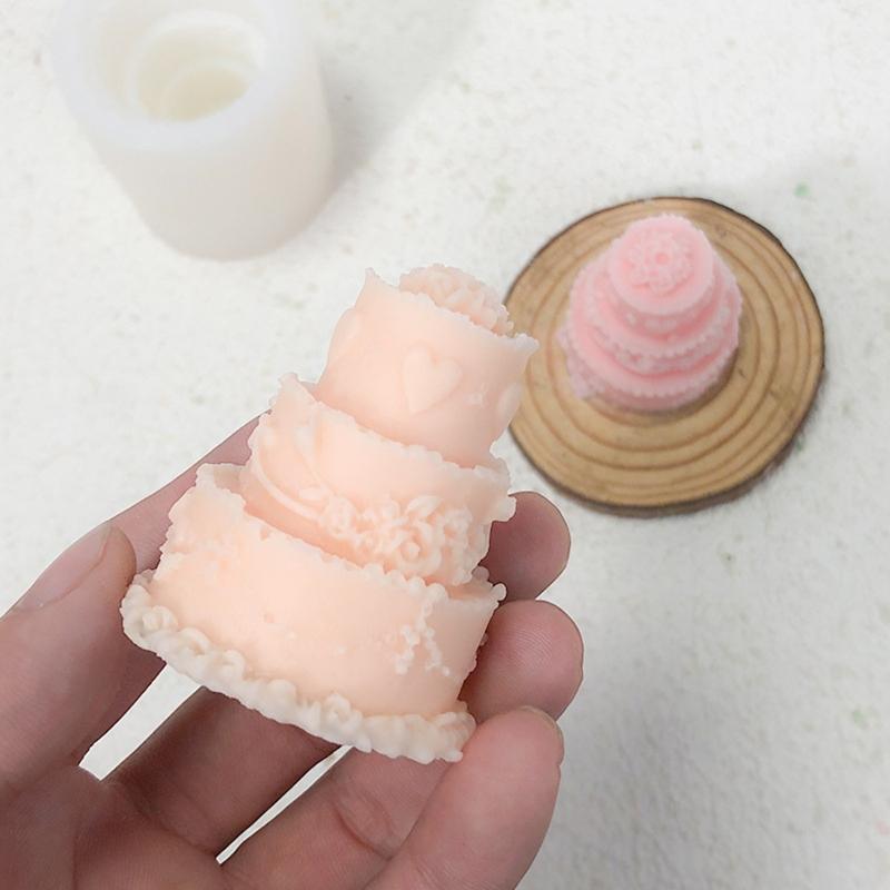 Biscuit Mould Three-Layer-Cake Shape Cake Mold DIY Household Baking Supplies