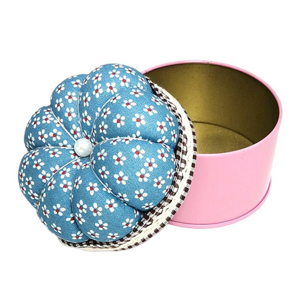 2pcs Floral Pattern Pin Cushion Pillow  Organizer Pin Cushion