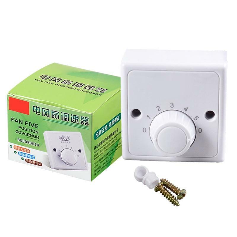 5 Speeds Variable Fan Speed Control Suitable for Most Brand Electric Ceiling Fan