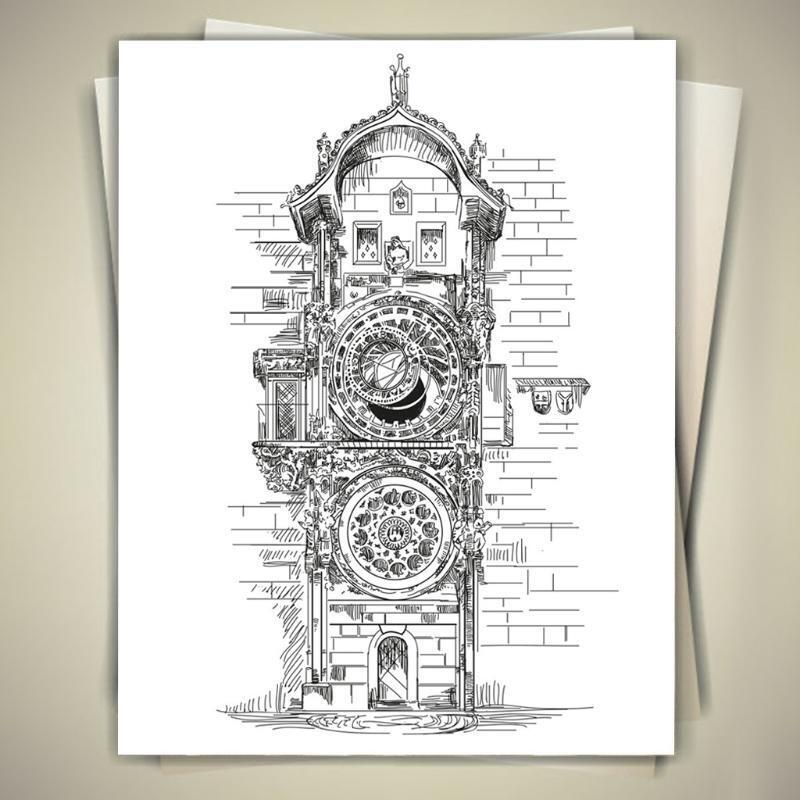 Beautiful Castle DIY Silicone Clear Stamp Cling Seal Scrapbook Embossing Album