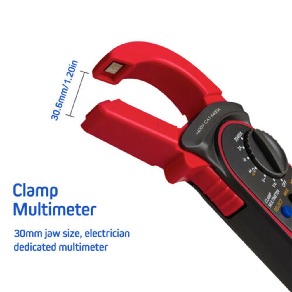 Voltmeter Auto Range Clamp Meter Digital Multimeter Tester Resistance Tester