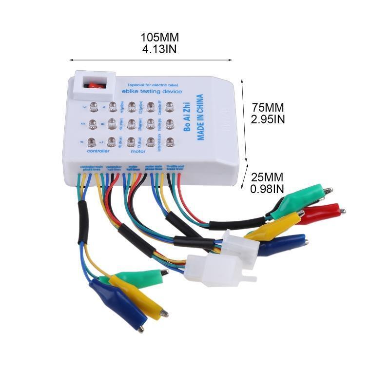 E-Bike Tester 24 36 48 60 72V Durable Brushless Motor Electric Car Accessories