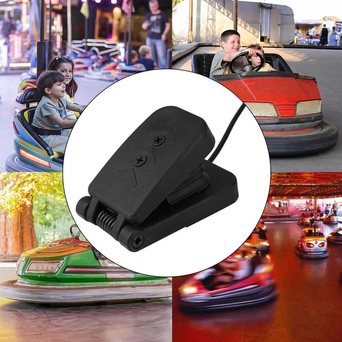Foot Brake Pedal Brake Pedal Black for Electric Bikes Durable Replaces