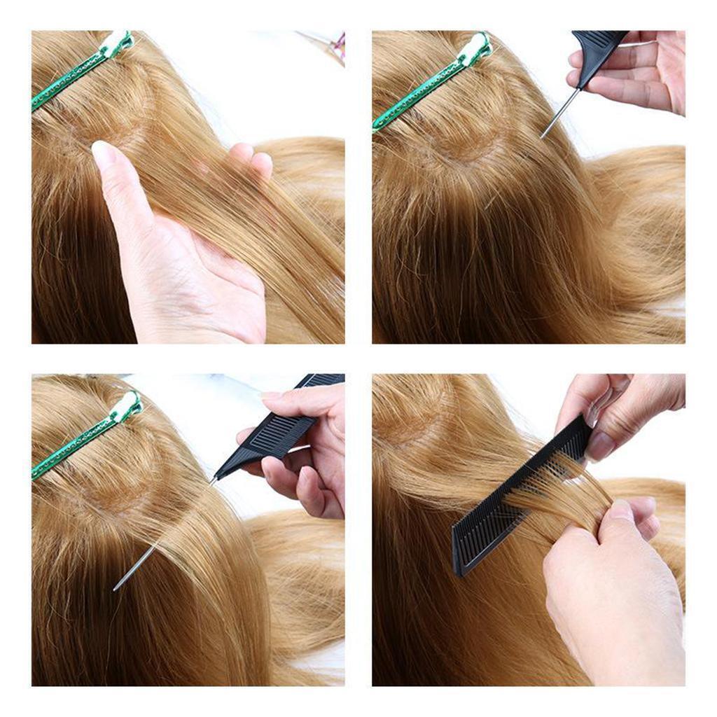 Professional Weaving Highlighting Foiling  Comb Salon Styling Rat Combs