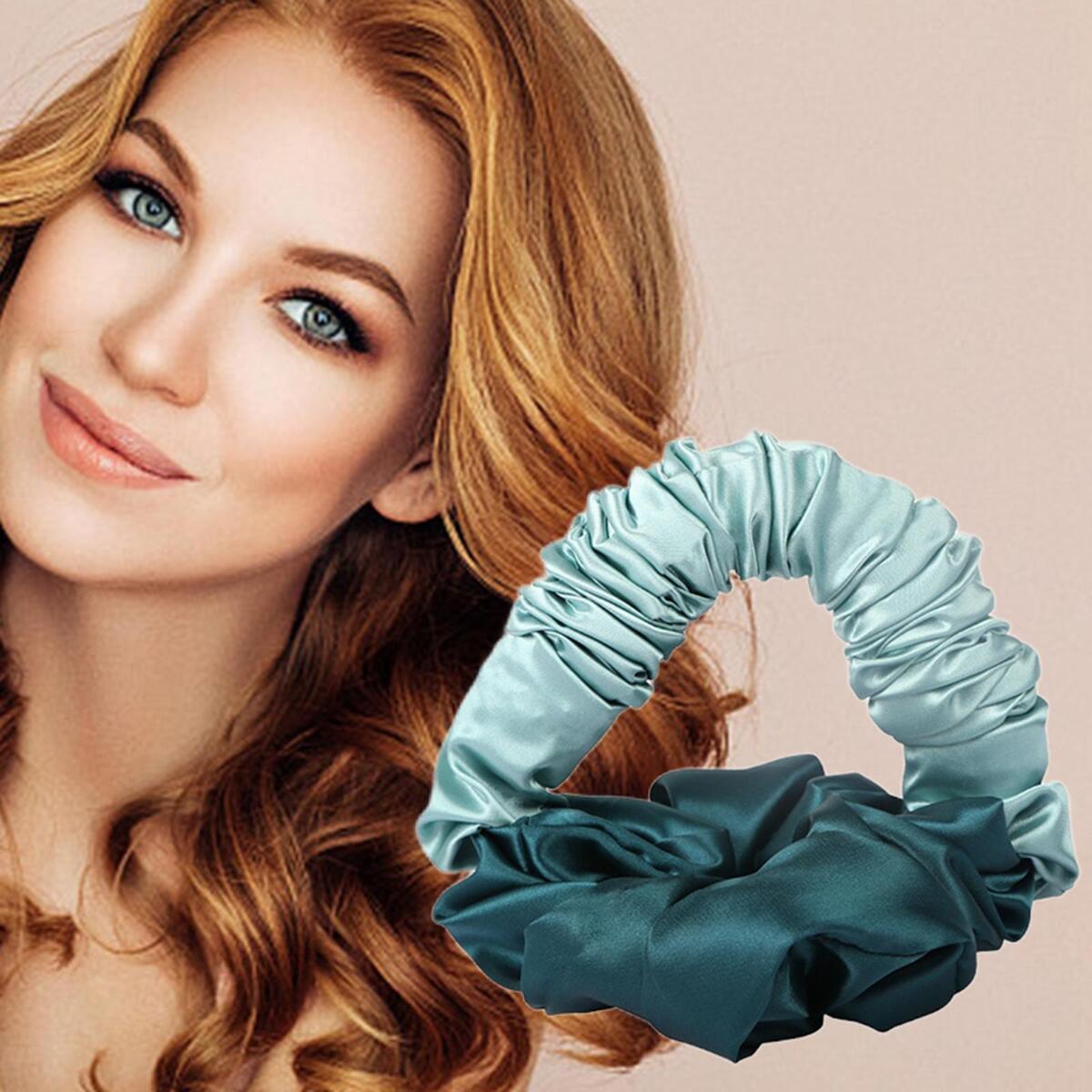 4Pcs Sleep Heatless Hair Curler Headband Hair Roller Long Hair Wrap Curling