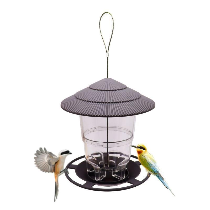 Bird Feeders for Outside Hanging Foldable Wild Bird Feeders Squirrel Proof