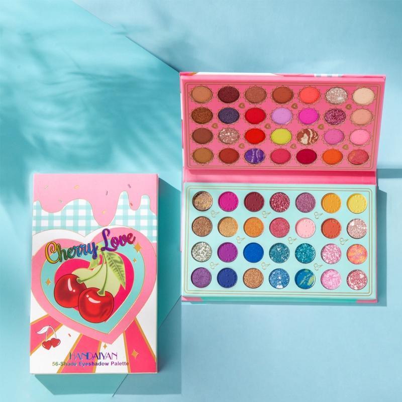 Eyeshadow Palette 56 Colors High Pigmented Makeup Palette Shimmer Easy To Blend
