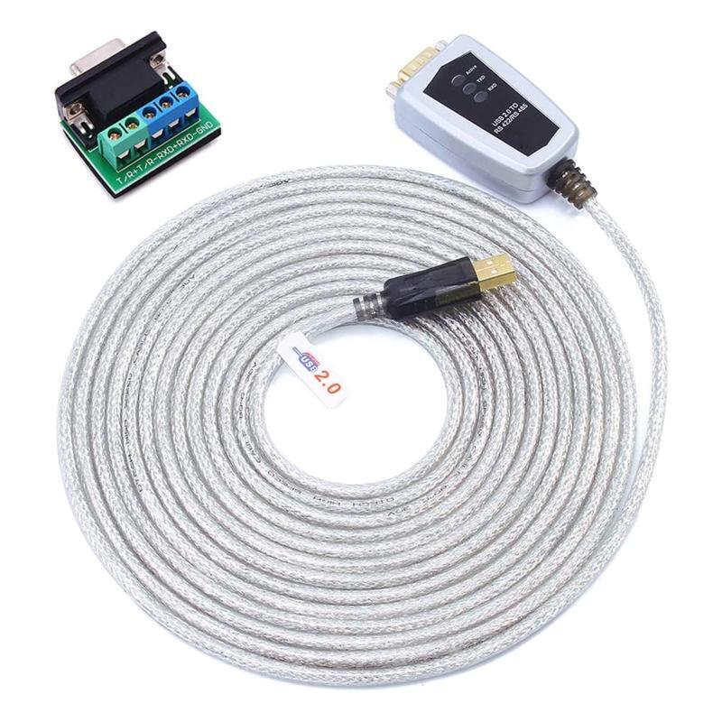 USB to RS422 RS485 Serial Port Adapter Cable with FTDI Chipset for Windows 10 8