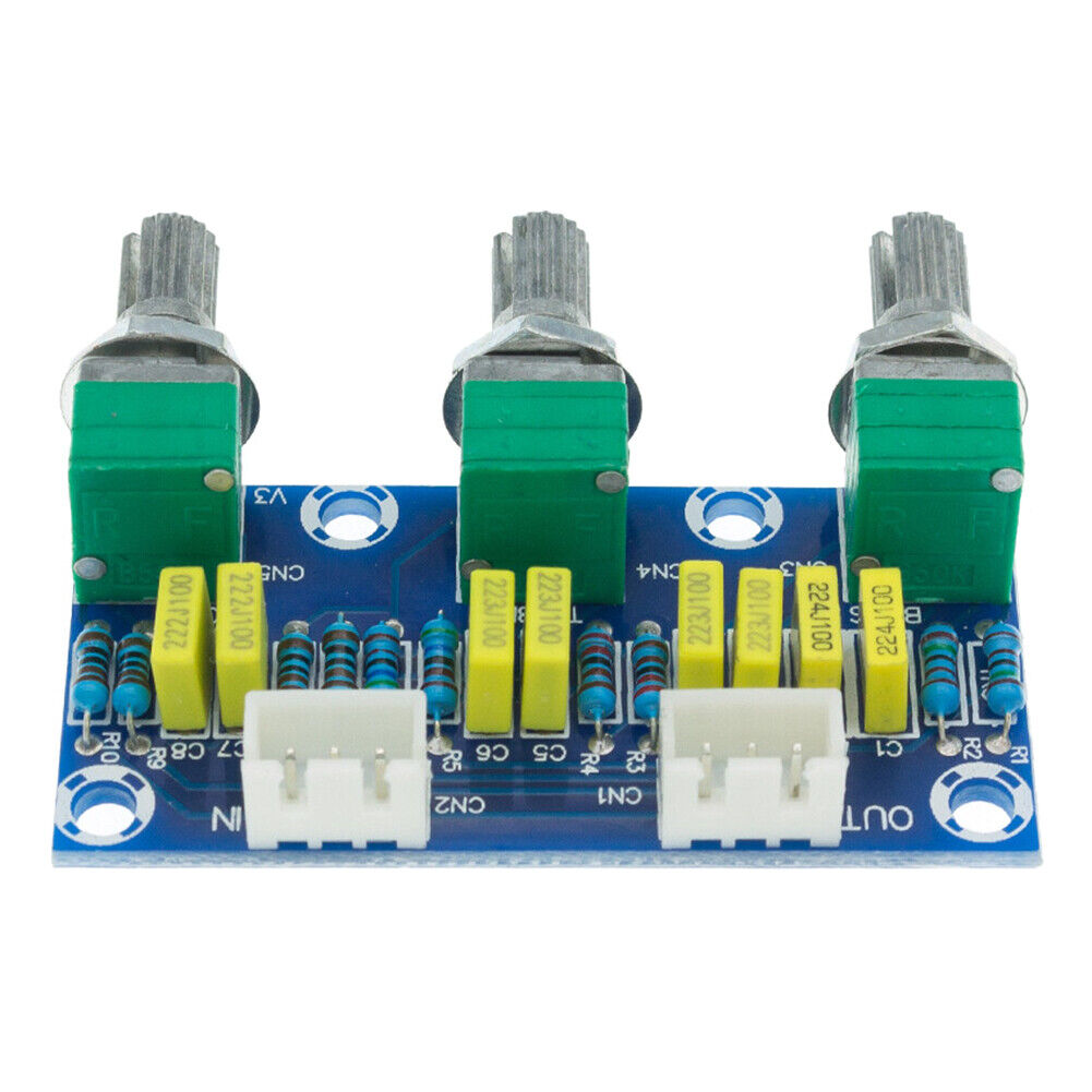 XH-M802 Passive HiFi Preamplifier Board with Treble Bass Volume Control