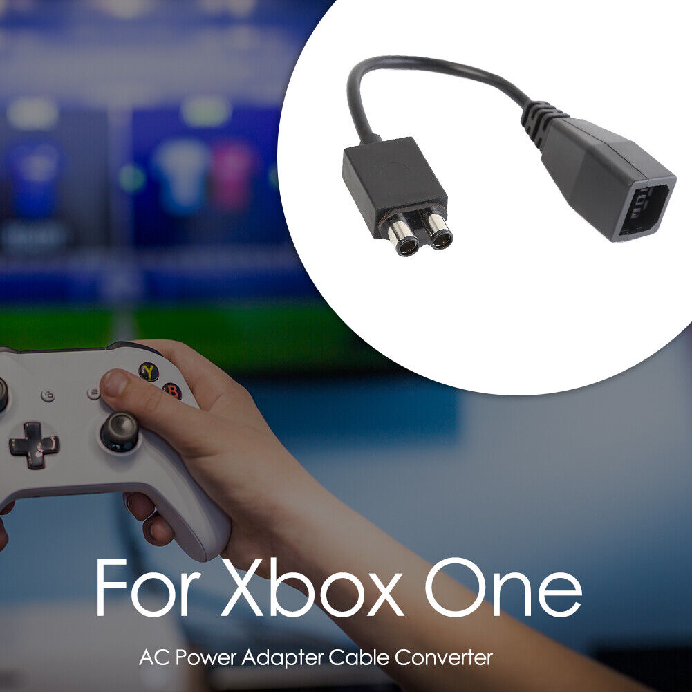 For Microsoft Xbox 360 to Xbox One AC Power Adapter Cable Converter