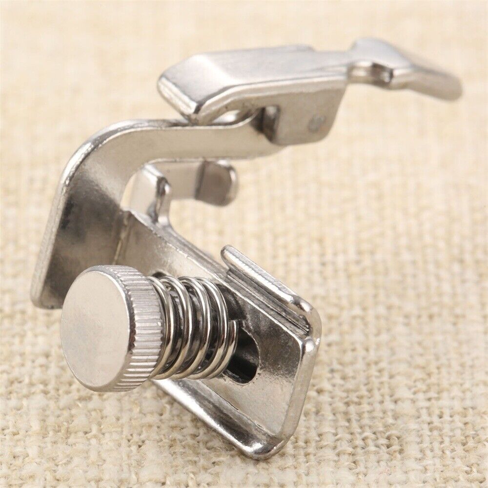 Adjustable Zipper Cording Presser Foot for All Low Shank Singer Brother Metal