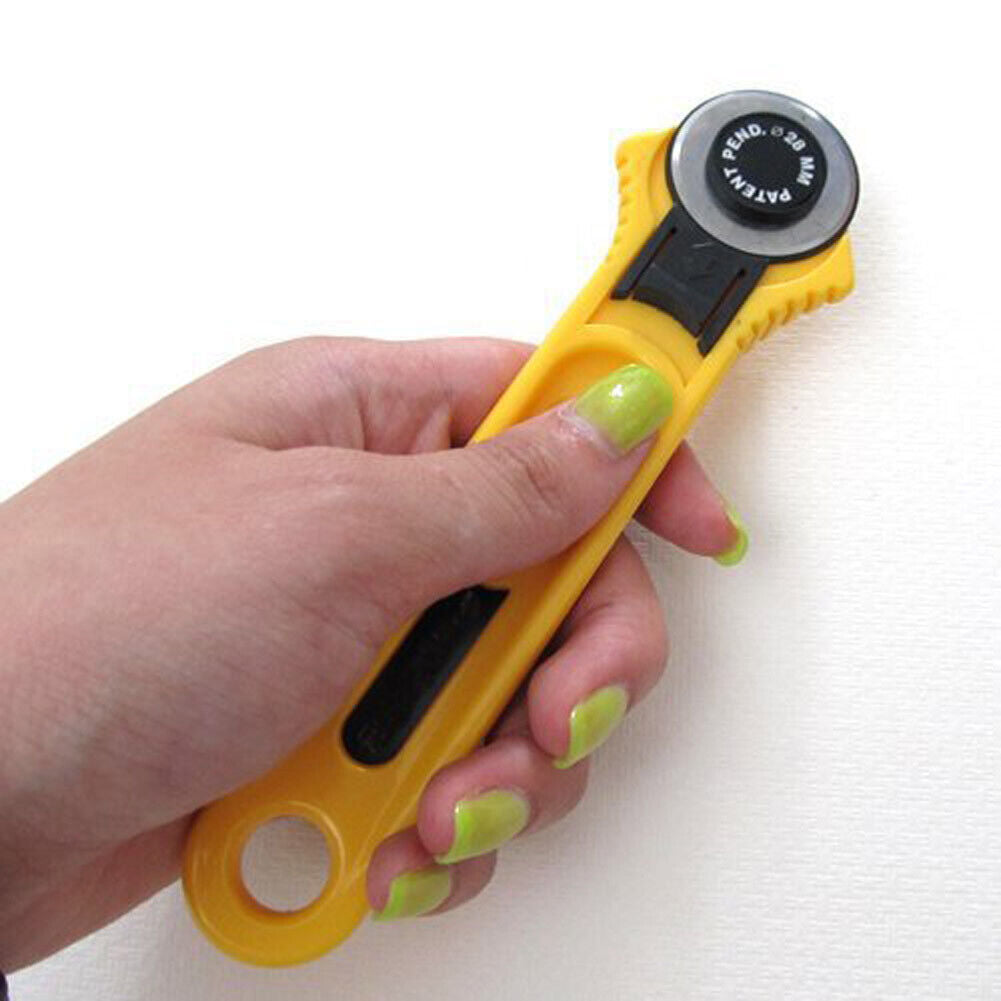 28mm Circular Cut Blade Patchwork Fabric Leather Craft Rotary Cutter