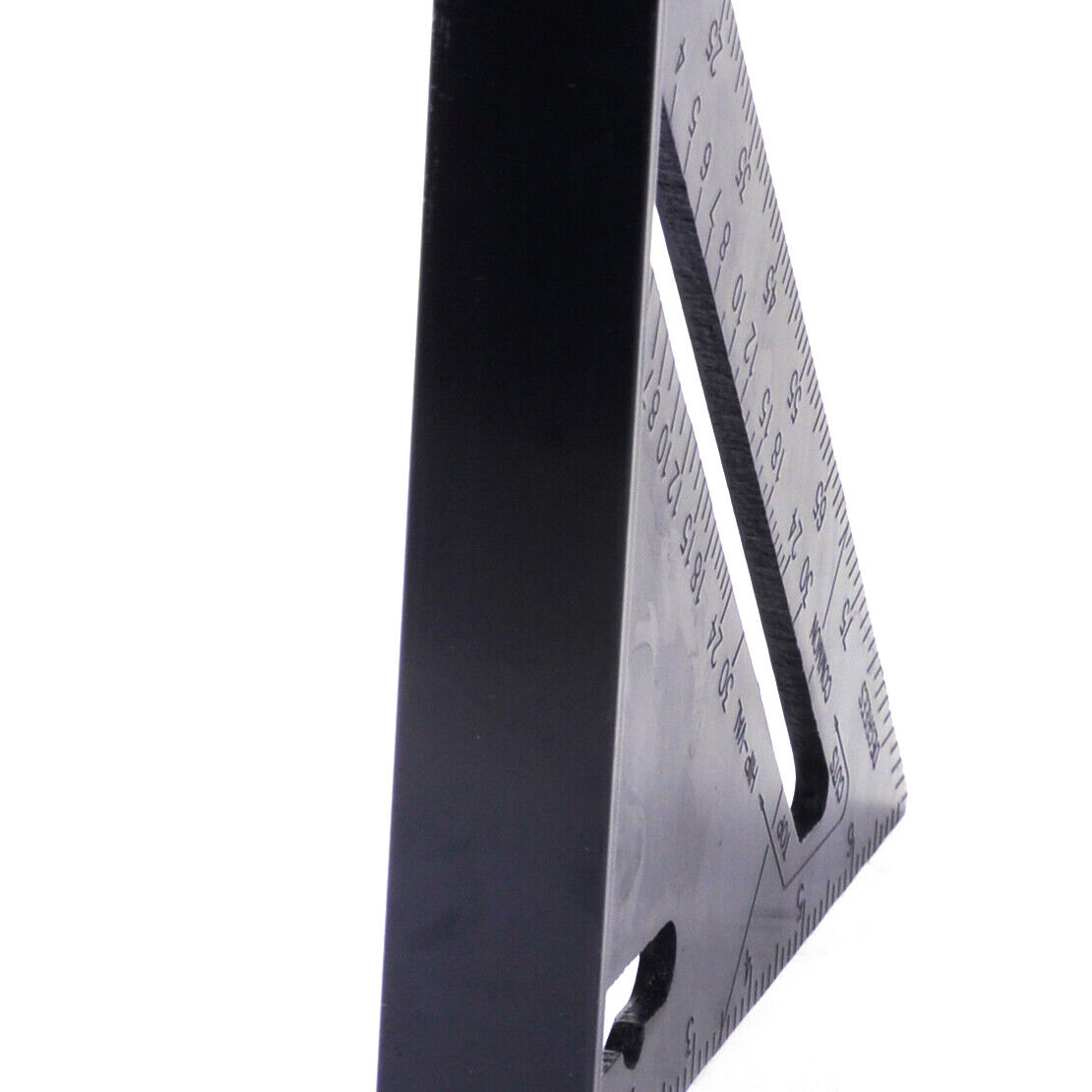 Metric Ruler Aluminum Alloy Speed Square Roofing Triangle Protractor Li